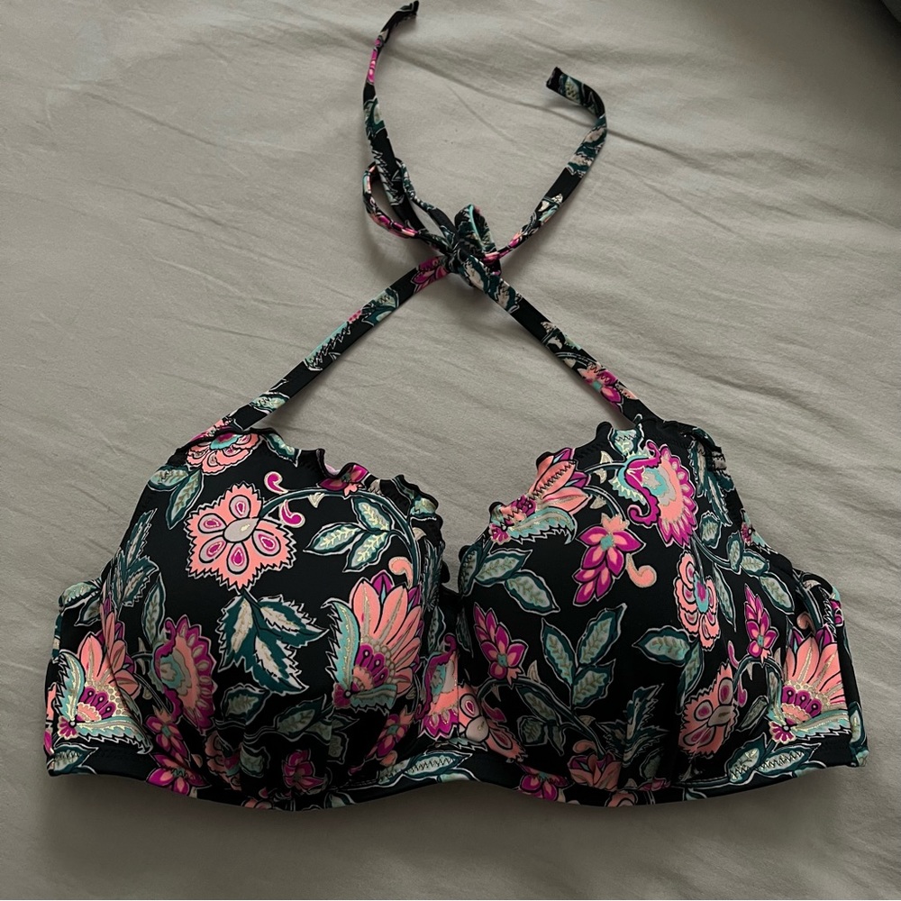 SHADE & SHORE Floral Swim Top